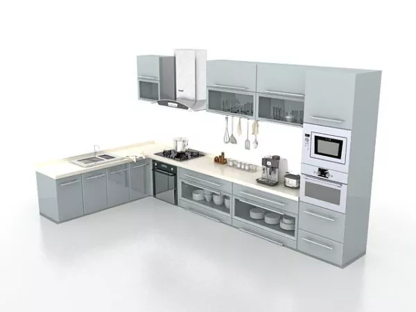 Kitchen Cabinets 3D Model
