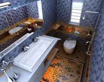 Bathroom Interior Scene Model