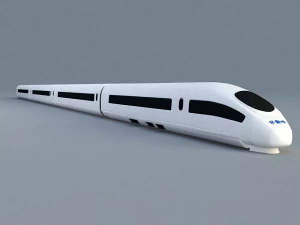 Rail Train 3d model