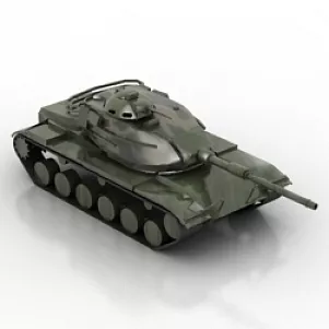 Tank M60 3D Model