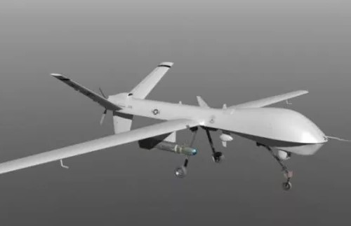 Predator dron 3d model
